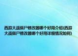 西游大戰(zhàn)僵尸修改器哪個好用介紹(西游大戰(zhàn)僵尸修改器哪個好用詳細情況如何)