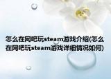 怎么在網(wǎng)吧玩steam游戲介紹(怎么在網(wǎng)吧玩steam游戲詳細(xì)情況如何)