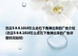 迅雷5.9.6.1018怎么去右下角彈出來(lái)的廣告介紹(迅雷5.9.6.1018怎么去右下角彈出來(lái)的廣告詳細(xì)情況如何)
