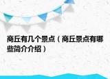 商丘有幾個景點（商丘景點有哪些簡介介紹）