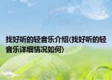 找好聽(tīng)的輕音樂(lè)介紹(找好聽(tīng)的輕音樂(lè)詳細(xì)情況如何)