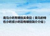 青島小吃有哪些美食街（青島的特色小吃或小吃街有哪些簡(jiǎn)介介紹）