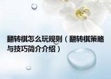 翻轉(zhuǎn)棋怎么玩規(guī)則（翻轉(zhuǎn)棋策略與技巧簡(jiǎn)介介紹）