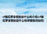cf曼陀羅拿著的是什么槍介紹(cf曼陀羅拿著的是什么槍詳細(xì)情況如何)
