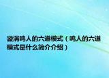 漩渦鳴人的六道模式（鳴人的六道模式是什么簡介介紹）
