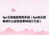 fgo王哈桑劇情有多強(qiáng)（fgo的王哈桑有什么背景故事嗎簡介介紹）