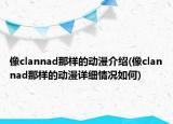 像clannad那樣的動(dòng)漫介紹(像clannad那樣的動(dòng)漫詳細(xì)情況如何)