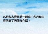 九丹和占春最后一起嗎（九丹和占春同房了嗎簡介介紹）