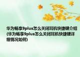 華為暢享9plus怎么關(guān)閉耳機快捷鍵介紹(華為暢享9plus怎么關(guān)閉耳機快捷鍵詳細情況如何)
