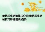 絕地求生鋼槍技巧介紹(絕地求生鋼槍技巧詳細情況如何)