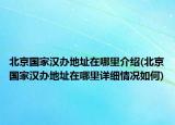 北京國家漢辦地址在哪里介紹(北京國家漢辦地址在哪里詳細(xì)情況如何)
