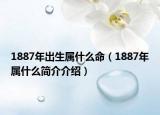 1887年出生屬什么命（1887年屬什么簡介介紹）