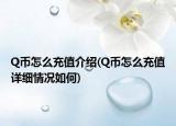 Q幣怎么充值介紹(Q幣怎么充值詳細(xì)情況如何)