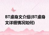 BT虐身文介紹(BT虐身文詳細(xì)情況如何)