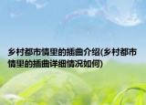 鄉(xiāng)村都市情里的插曲介紹(鄉(xiāng)村都市情里的插曲詳細情況如何)