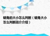 鍵角的大小怎么判斷（鍵角大小怎么判斷簡介介紹）