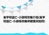 金字塔逃亡-小游戲攻略介紹(金字塔逃亡-小游戲攻略詳細(xì)情況如何)