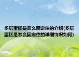 多層蛋糕是怎么固定住的介紹(多層蛋糕是怎么固定住的詳細(xì)情況如何)
