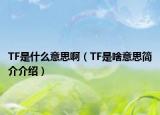 TF是什么意思?。═F是啥意思簡介介紹）
