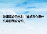 波妞宗介的電影（波妞宗介是什么電影簡介介紹）
