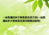 一畝魚塘投多少草魚苗合適介紹(一畝魚塘投多少草魚苗合適詳細(xì)情況如何)