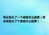 耳朵里長(zhǎng)了一個(gè)疙瘩怎么回事（耳朵里面長(zhǎng)了個(gè)疙瘩怎么回事）