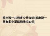 熊出沒一共有多少季介紹(熊出沒一共有多少季詳細(xì)情況如何)