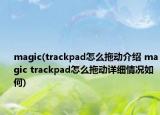 magic(trackpad怎么拖動(dòng)介紹 magic trackpad怎么拖動(dòng)詳細(xì)情況如何)