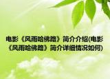 電影《風(fēng)雨哈佛路》簡(jiǎn)介介紹(電影《風(fēng)雨哈佛路》簡(jiǎn)介詳細(xì)情況如何)