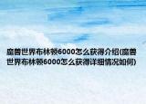 魔獸世界布林頓6000怎么獲得介紹(魔獸世界布林頓6000怎么獲得詳細(xì)情況如何)