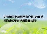 DNF地靈絕魂輕甲套介紹(DNF地靈絕魂輕甲套詳細(xì)情況如何)