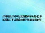 打得過就打打不過就跑的例子介紹(打得過就打打不過就跑的例子詳細情況如何)