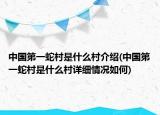 中國第一蛇村是什么村介紹(中國第一蛇村是什么村詳細(xì)情況如何)