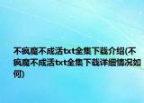 不瘋魔不成活txt全集下載介紹(不瘋魔不成活txt全集下載詳細情況如何)