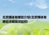 北京媒體有哪些介紹(北京媒體有哪些詳細(xì)情況如何)
