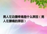 男人左邊腰疼痛是什么原因（男人左腰痛的原因）