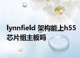 lynnfield 架構能上h55芯片組主板嗎