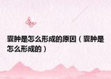 囊腫是怎么形成的原因（囊腫是怎么形成的）