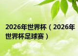 2026年世界杯（2026年世界杯足球賽）