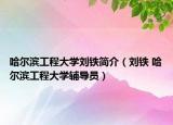 哈爾濱工程大學劉鐵簡介（劉鐵 哈爾濱工程大學輔導員）