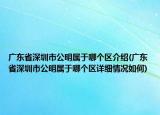 廣東省深圳市公明屬于哪個區(qū)介紹(廣東省深圳市公明屬于哪個區(qū)詳細情況如何)