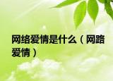 網(wǎng)絡(luò)愛情是什么（網(wǎng)路愛情）