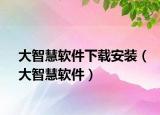 大智慧軟件下載安裝（大智慧軟件）