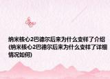 納米核心2巴德爾后來為什么變樣了介紹(納米核心2巴德爾后來為什么變樣了詳細情況如何)