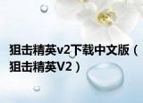 狙擊精英v2下載中文版（狙擊精英V2）