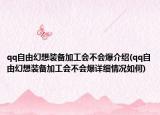 qq自由幻想裝備加工會(huì)不會(huì)爆介紹(qq自由幻想裝備加工會(huì)不會(huì)爆詳細(xì)情況如何)