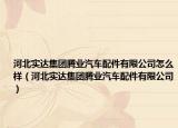 河北實(shí)達(dá)集團(tuán)騰業(yè)汽車配件有限公司怎么樣（河北實(shí)達(dá)集團(tuán)騰業(yè)汽車配件有限公司）
