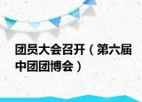團(tuán)員大會(huì)召開（第六屆中團(tuán)團(tuán)博會(huì)）