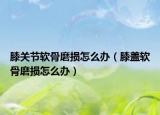 膝關(guān)節(jié)軟骨磨損怎么辦（膝蓋軟骨磨損怎么辦）