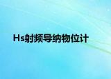 Hs射頻導(dǎo)納物位計